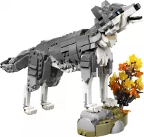 Set  LEGO Creator 31393 Les animaux de la forêt: le loup gris