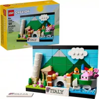 Lego Creator 40818 Carte postale d'Italie