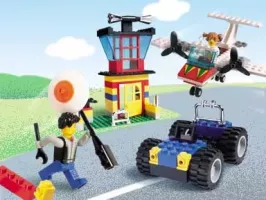 Set  LEGO Creator 4117 Fantastic Flyers and Cool Cars