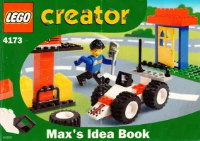 Set  LEGO Creator 4173 Max's Pitstop