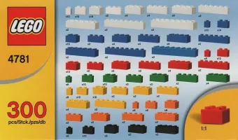Set  LEGO Creator 4781 Bulk Set - 300 bricks