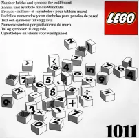 Set LEGO Dacta 1011 LEGO Number/Symbol Blocks