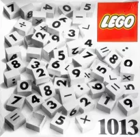 Set LEGO Dacta 1013 Numbers - 6 symbols