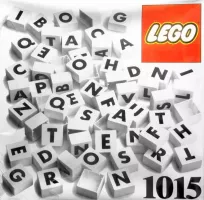 Set LEGO Dacta 1015 Letters Large