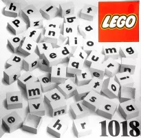 Set LEGO Dacta 1018 Letters Small