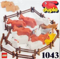 Set LEGO Dacta 1043 Farm Animals Set