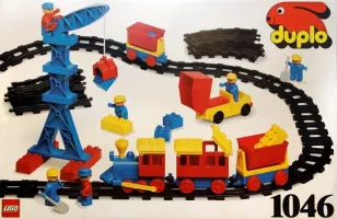 Set LEGO Dacta 1046 DUPLO Train Set, with Rails