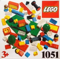 Set LEGO Dacta 1051 Basic Pack