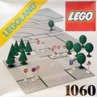 Set LEGO Dacta 1060 Road Plates and Signs
