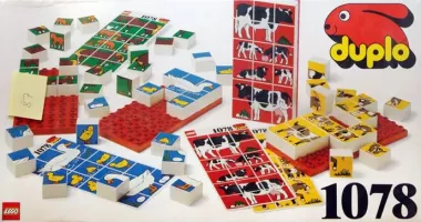 Set LEGO Dacta 1078 Animal Mosaic Puzzle