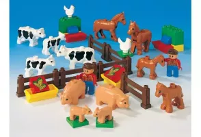 Set LEGO Dacta 9137 Farm Animals Set