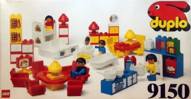 Set LEGO Dacta 9150 Duplo furniture