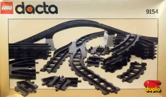 Set LEGO Dacta 9154 Bridge and rails