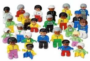 Set LEGO Dacta 9171 World People