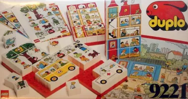 Set LEGO Dacta 9221 Town Scene Mosaics