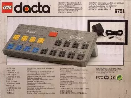 Set LEGO Dacta 9751 Control Lab Serial Interface & Adapter