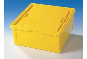 Set LEGO Dacta 9920 Yellow Storage Box with Lid
