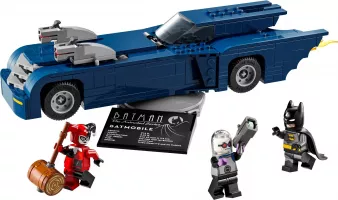 Set  LEGO DC Comics Super Heroes 76274 Batman with the Batmobile vs. Harley Quinn and Mr. Freeze