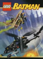 Set  LEGO DC Comics Super Heroes 7786 The Batcopter: The Chase for Scarecrow