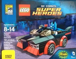Set LEGO DC Comics Super Heroes COMCON037 Batman Classic TV Series Batmobile