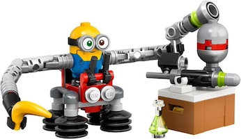 Set Lego Despicable Me 30387 Bob Minion with Robot Arms image 2