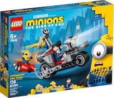 Set  Lego Despicable Me 75549 Unstoppable Bike Chase