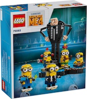 Set LEGO Despicable Me 75582 Brick-Built Gru and Minions image 3