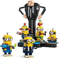 Set LEGO Despicable Me 75582 Brick-Built Gru and Minions image 4