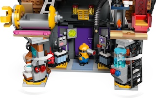 Set LEGO Despicable Me 75583 Minions and Gru's Family Mansion image 2