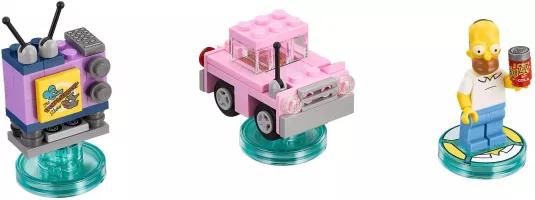 Set  LEGO Dimensions 71202 The Simpsons Level Pack
