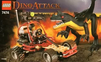 Set LEGO Dino Attack 7474 Urban Avenger vs. Raptor