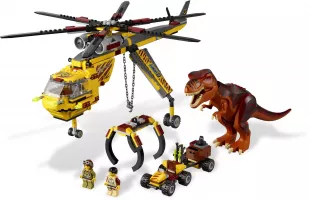 Set LEGO Dino 5886 T-Rex Hunter