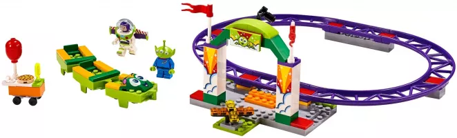 Set LEGO Disney 10771 Carnival Thrill Coaster
