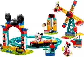 Set LEGO Disney 10778 Mickey, Minnie and Goofy's Fairground Fun