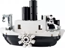 Set LEGO Disney 40659 Mini Steamboat Willie