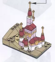 Set LEGO Disney BELLE Belle's Castle
