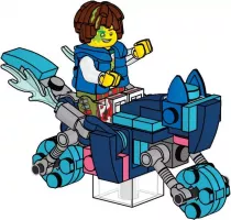 Set  LEGO Dreamzzz 6527186 Cat Bike