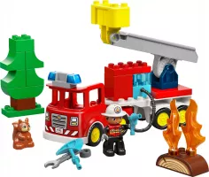 Set  Lego Duplo 10473 Fire Truck with Hose and Firefighter