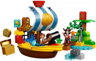 Set LEGO Duplo 10514 Jake's Pirate Ship Bucky