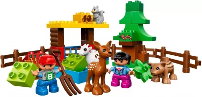 Set LEGO Duplo 10582 Forest: Animals