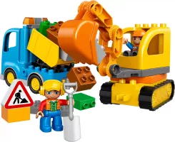 Set LEGO Duplo 10812 Truck & Tracked Excavator