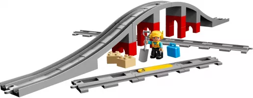 Set LEGO Duplo 10872 Train Bridge and Tracks