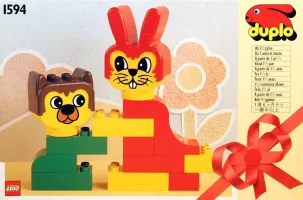 Set LEGO Duplo 1594 Rabbit and Bear Friend