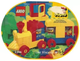 Set LEGO Duplo 2346 Train Oval Suitcase