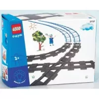 Set LEGO Duplo 2737 Diamond Crossing and Track Pack