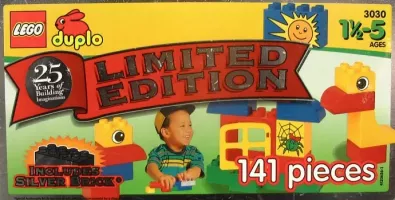 Set LEGO Duplo 3030 Limited Edition Tub with Silver Brick