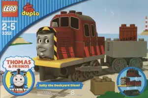 Set LEGO Duplo 3352 Salty the Dockyard Diesel