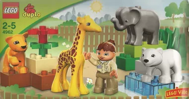 Set LEGO Duplo 4962 Baby Zoo