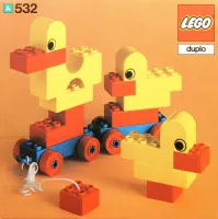 Set LEGO Duplo 532 Pull-Along Ducks
