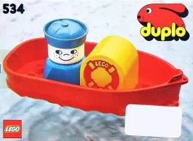 Set LEGO Duplo 534 Bath-Toy Boat